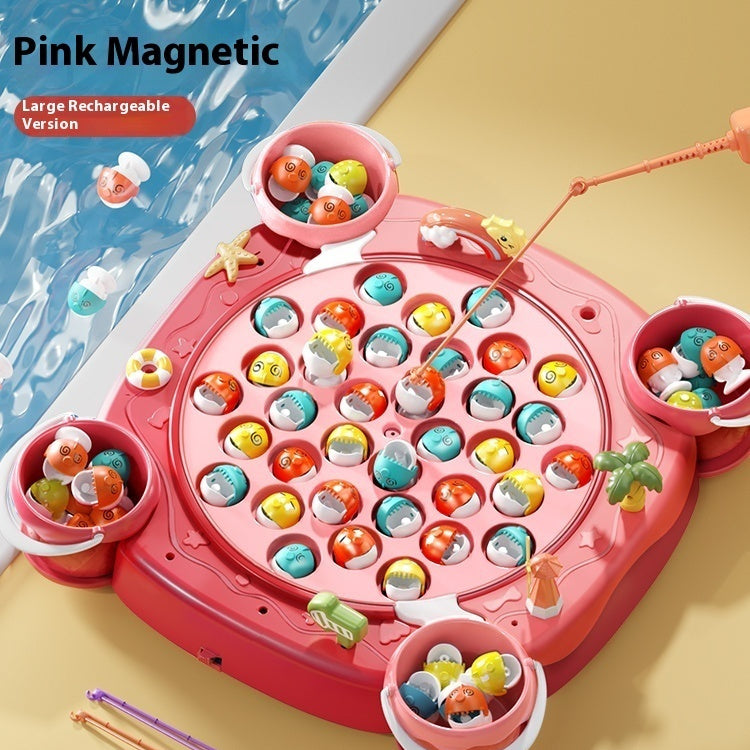 Baby Educational Electric Magnetic Fishing Toys