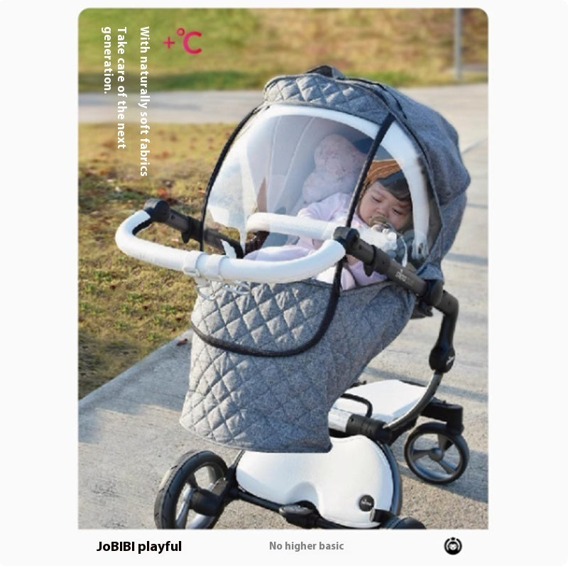 Fluffy Friends Stroller Sleeping Bag