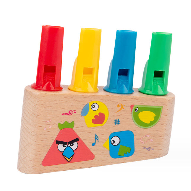 Vibrant Wooden Musical Toy Set