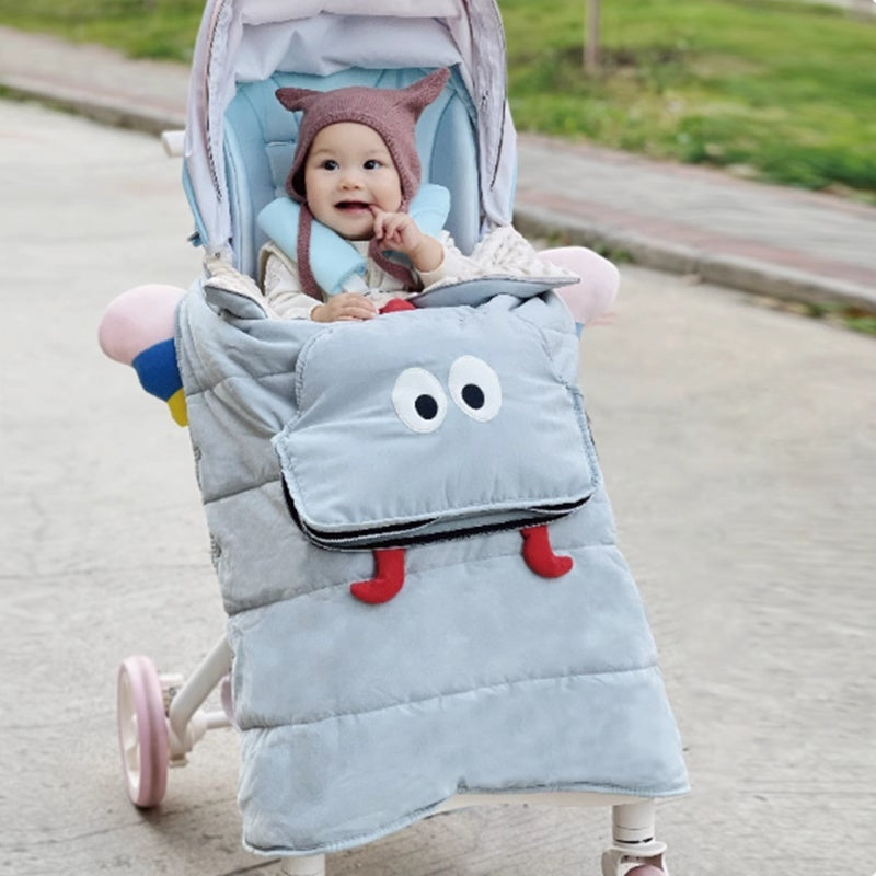 Fluffy Friends Stroller Sleeping Bag