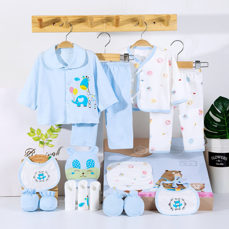 18 Piece Cotton Newborn Clothes