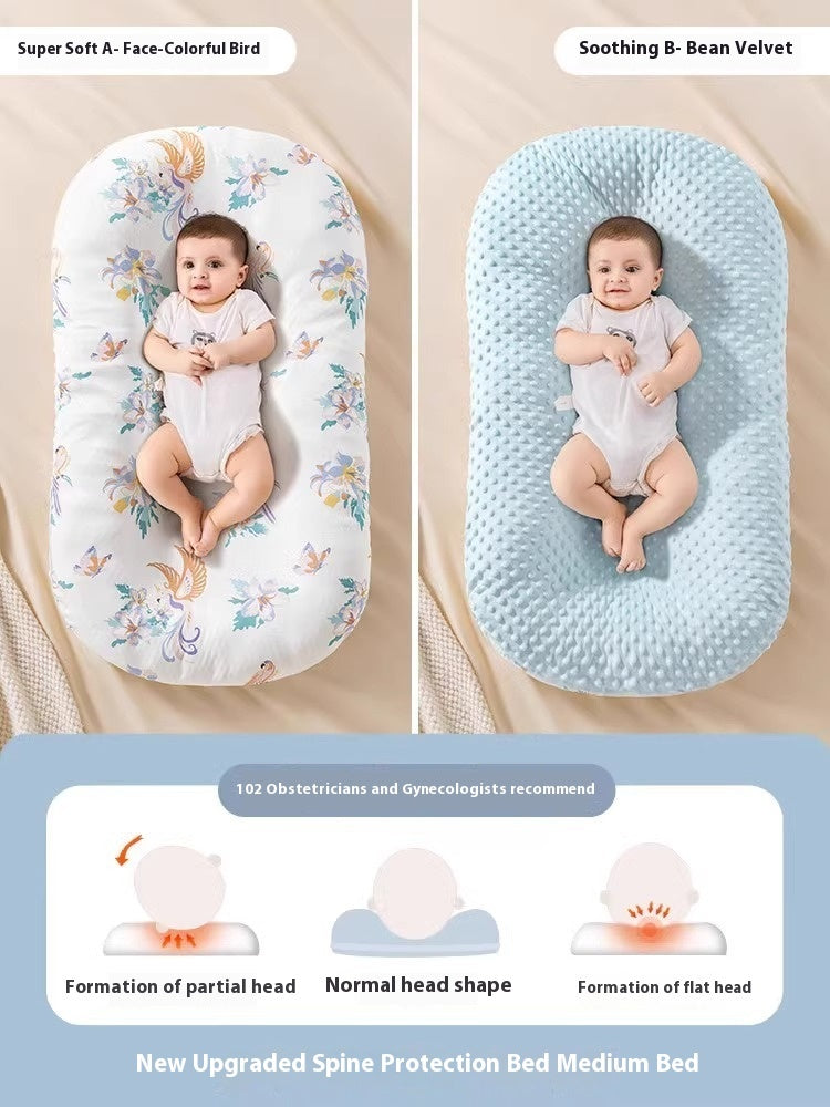 Minimally Printed Baby Soothing