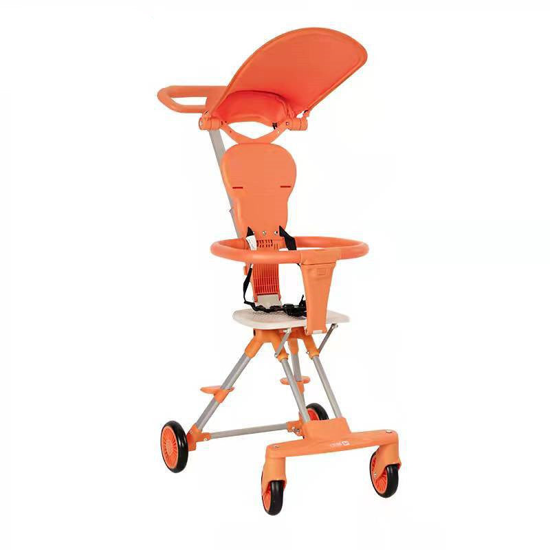 Retractable Push Handle Stroller