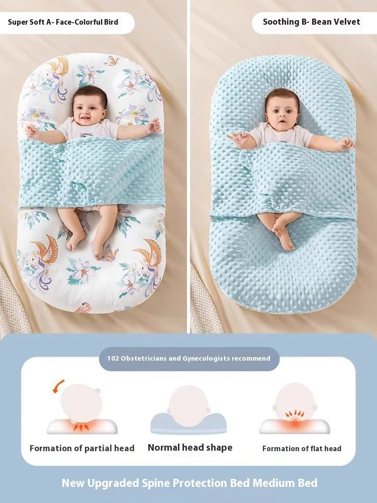 Minimally Printed Baby Soothing