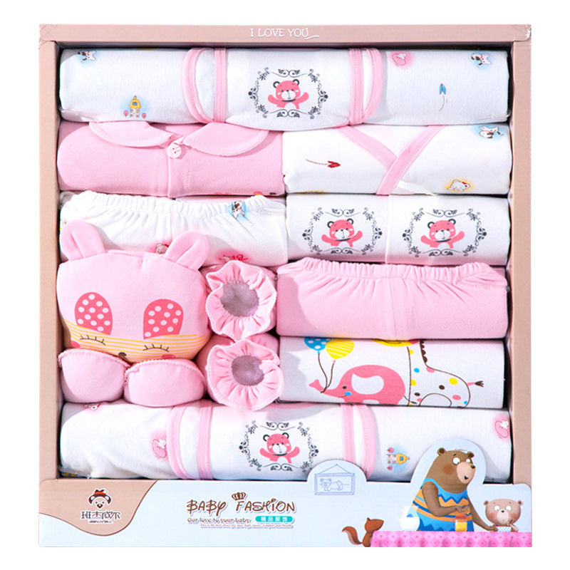 18 Piece Cotton Newborn Clothes