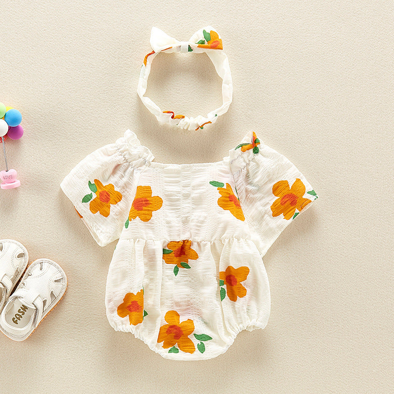 100% Cotton Baby Romper