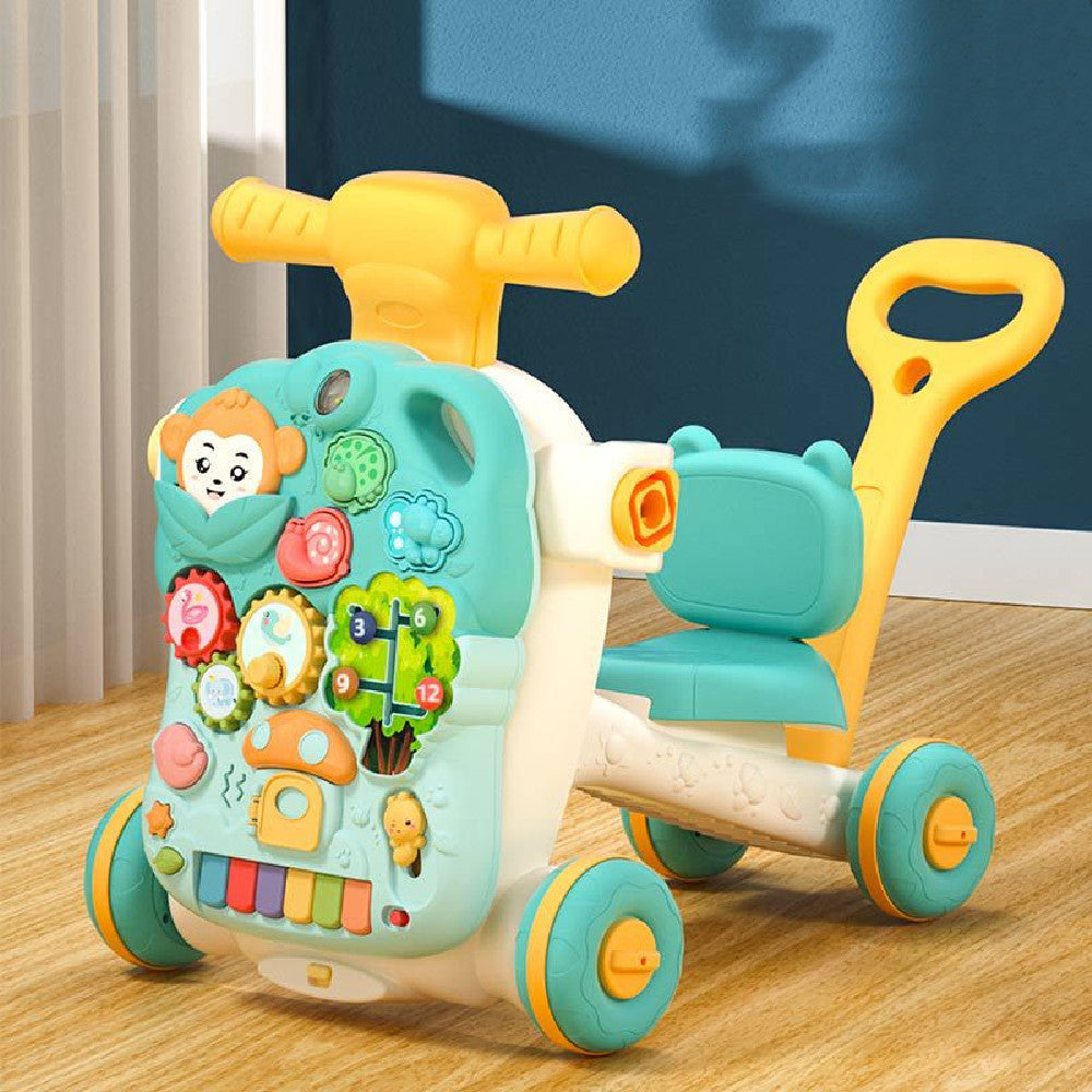 Multi-functional Anti-rollover Baby Walker