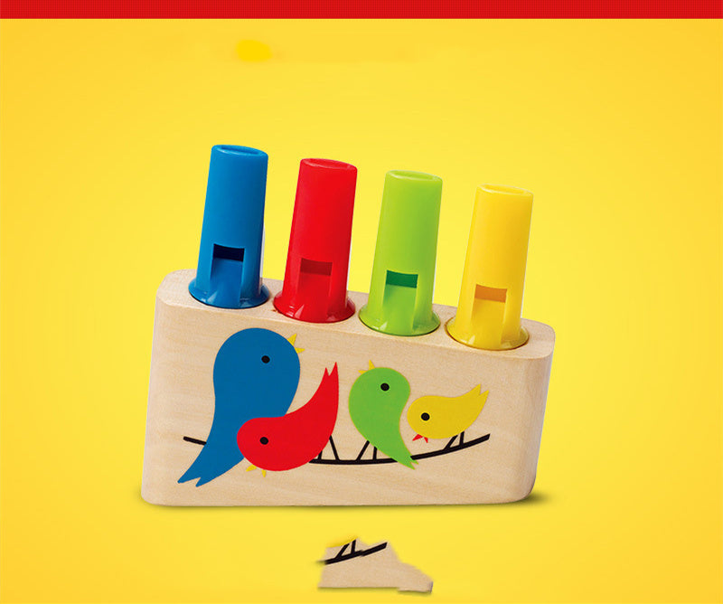 Vibrant Wooden Musical Toy Set