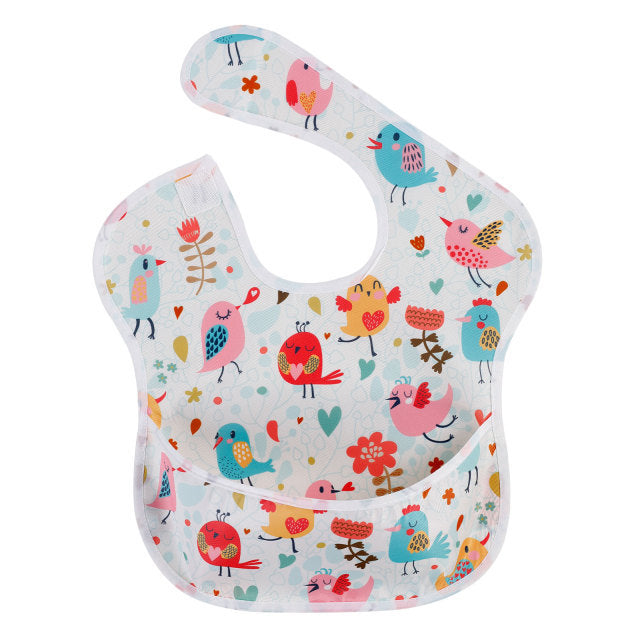Coated Waterproof Baby Bibs
