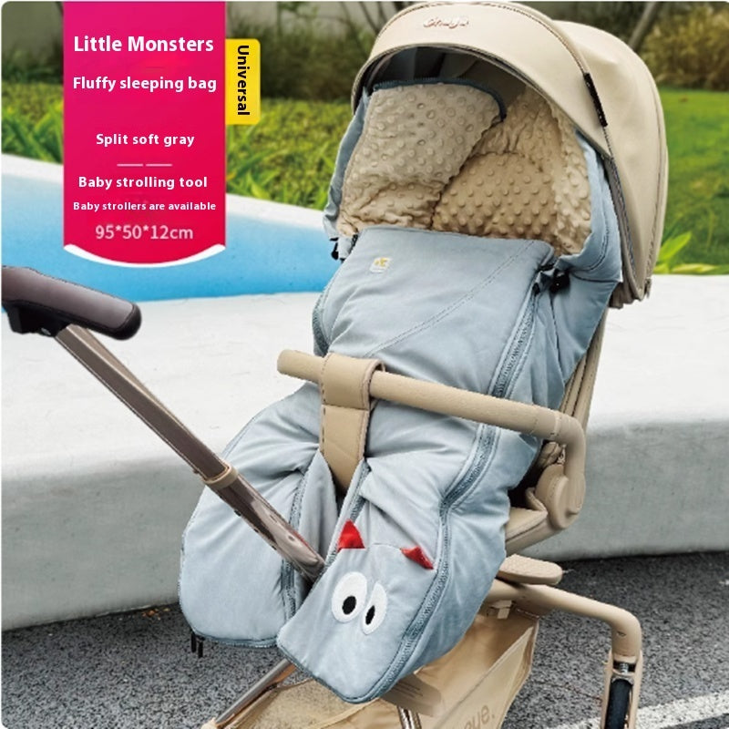 Fluffy Friends Stroller Sleeping Bag