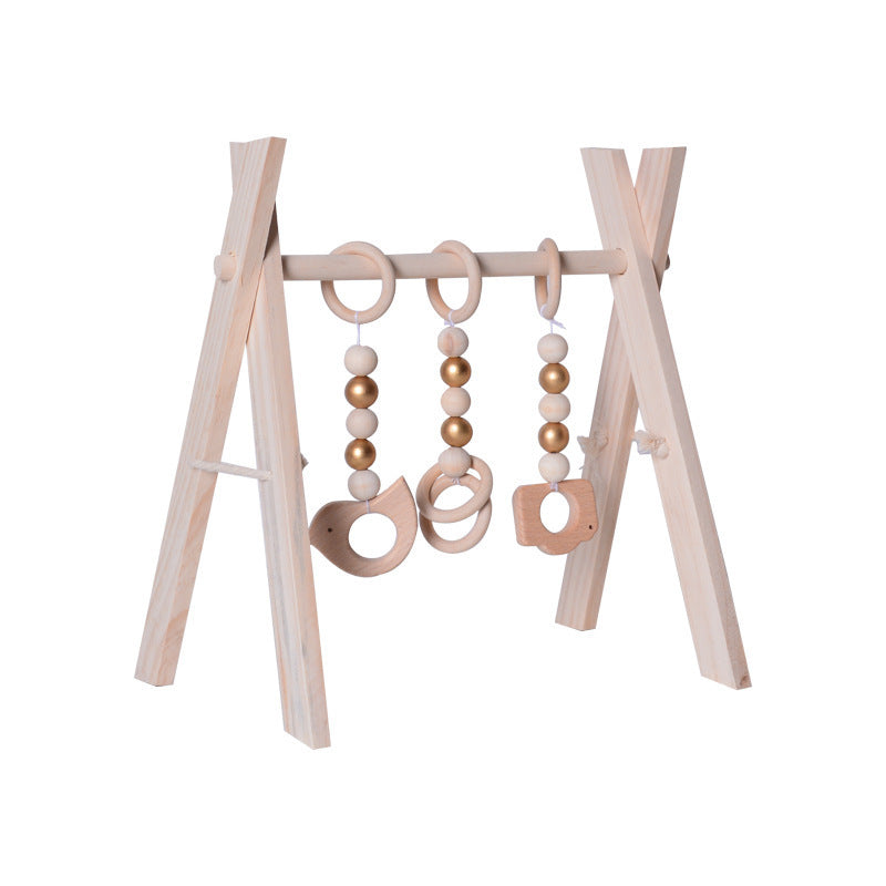 Wooden Baby Infant Fitness Decorative Toys