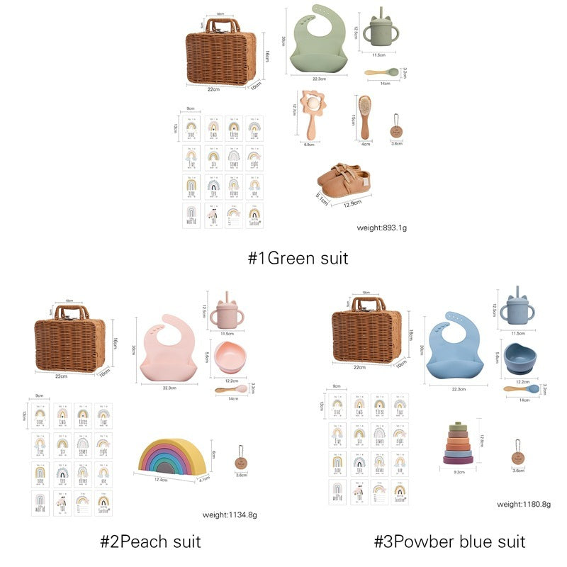 Vintage Baby Tableware Set